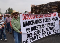 Ejidatarios marcharán mañana sobre carretera Chapala