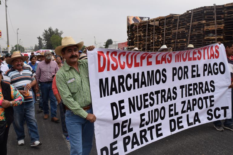 Ejidatarios marcharán mañana sobre carretera Chapala | Actualidad ... - W Radio México