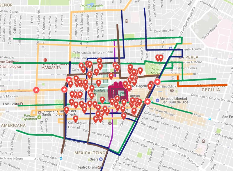Estos son los cierres viales en Guadalajara por GDLUZ Estos son los cierres viales en Guadalajara por GDLUZ
