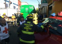 Accidente en el trasporte público deja cerca de 20 lesionados