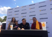 Martín Vaca se encuentra con sus seguidores