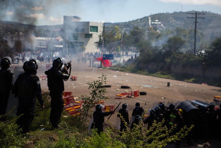 “Dejaron caer más de diez proyectiles de gas lacrimógeno”: Testimonio de Nochixtlán