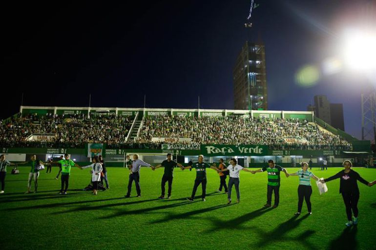 Equipos que han manifestado su ayuda al Chapecoense