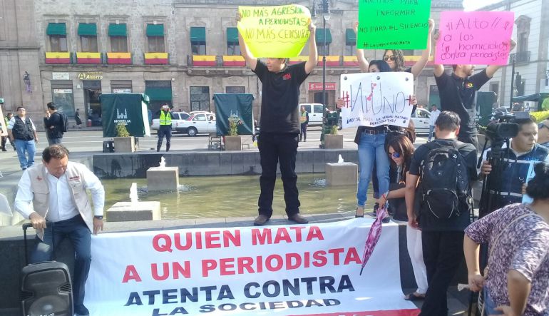 Periodistas conforman frente común en Michoacán ante violencia contra el gremio Periodistas conforman frente común en Michoacán ante violencia contra el gremio