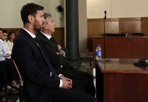 Lionel Messi en comparecencia en Barcelona Lionel Messi en comparecencia en Barcelona