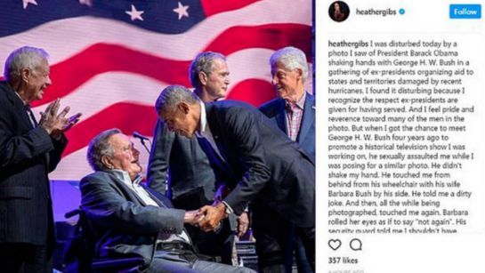 Acoso,Estados Unidos: George Bush: Denunciado por acoso sexual a dos actrices Acoso,Estados Unidos: George Bush: Denunciado por acoso sexual a dos actrices