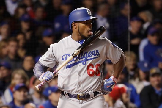 ¿Por qué Yasel Puig lamió el bat durante la temporada de la Serie Mundial? ¿Por qué Yasel Puig lamió el bat durante la temporada de la Serie Mundial?