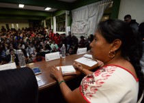 La tirada no es llegar al poder: Marichuy