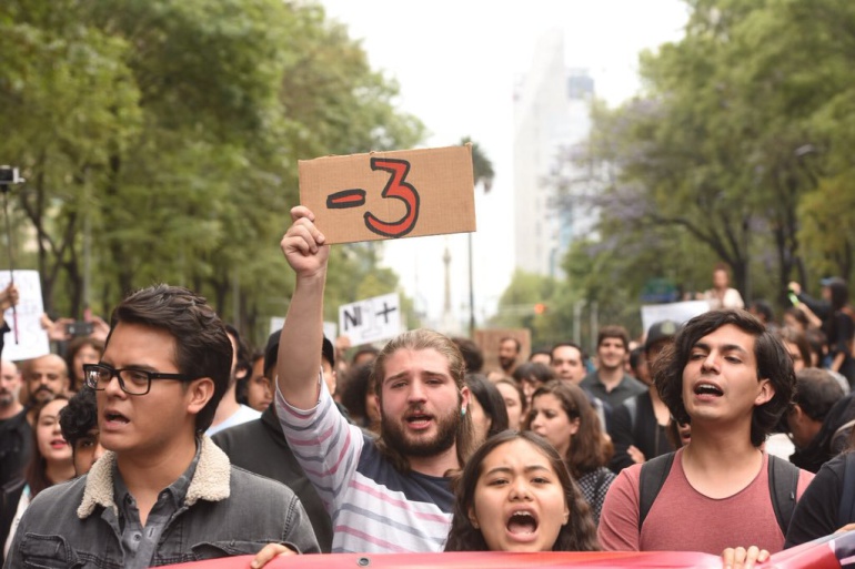 El movimiento #NoSonTresSomosTodxs