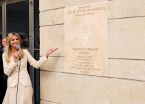 La inauguración de la embajada de EU en Israel