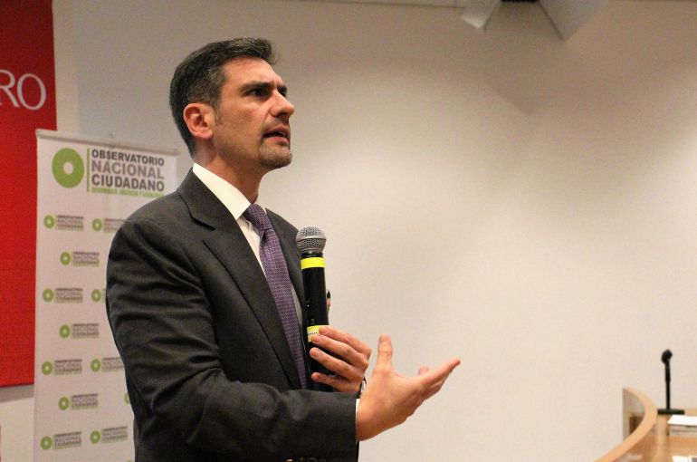 Francisco Rivas Director del Observatorio Ciudadano