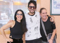 Beto Cuevas en cabina con Martha Debayle