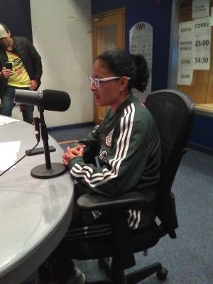 Mónica Vergara: El futbol femenil va creciendo día a día Mónica Vergara: El futbol femenil va creciendo día a día