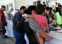 SRE: 'No se aceptarán a menores que viajen solos en caravana migrante'