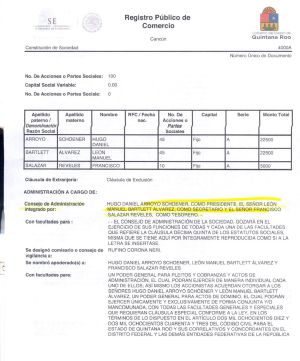 10 de los documentos de la investigación que señalan las empresas de Bartlett 10 de los documentos de la investigación que señalan las empresas de Bartlett