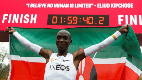 SOPITAS: Keniano Eliud Kipchoge, corre un maratón en menos de dos horas SOPITAS: Keniano Eliud Kipchoge, corre un maratón en menos de dos horas