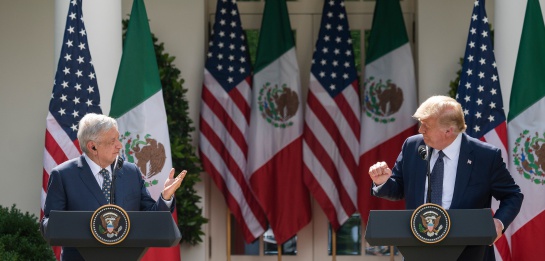 Visita oficial de López Obrador a Estados Unidos en julio de 2020 Visita oficial de López Obrador a Estados Unidos en julio de 2020