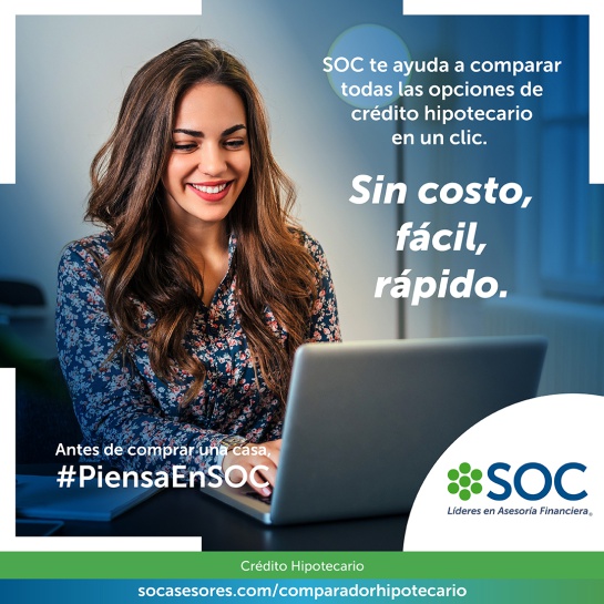 El objetivo de SOC es ayudarlos a elegir el mejor producto financiero, de acuerdo con sus necesidades y perfil El objetivo de SOC es ayudarlos a elegir el mejor producto financiero, de acuerdo con sus necesidades y perfil