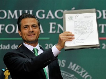 Promulga EPN Reforma Energética Actualidad W Radio Mexico