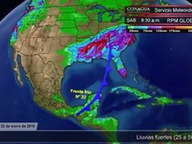 Pronóstico del tiempo del 22 de enero