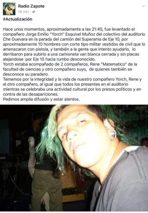 Se reportan disturbios en CU Se reportan disturbios en CU