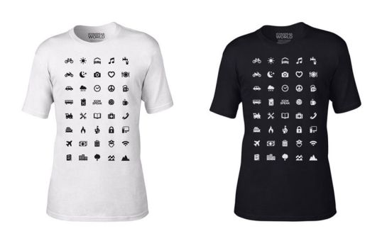 Esta playera te ayudará a comunicarte con cualquier persona del mundo Esta playera te ayudará a comunicarte con cualquier persona del mundo