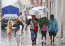 Persistirán lluvias fuertes en la mayor parte del país