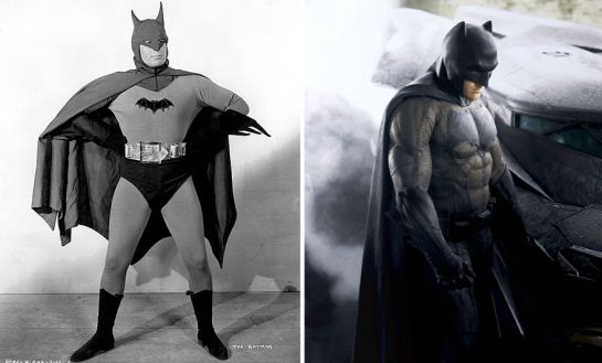 El antes y el ahora de superhéroes y villanos en el cine El antes y el ahora de superhéroes y villanos en el cine