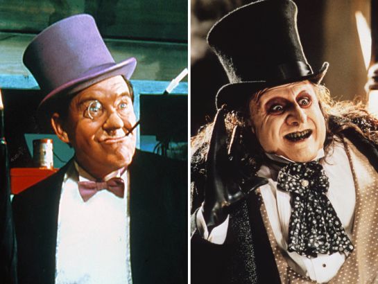 El antes y el ahora de superhéroes y villanos en el cine El antes y el ahora de superhéroes y villanos en el cine