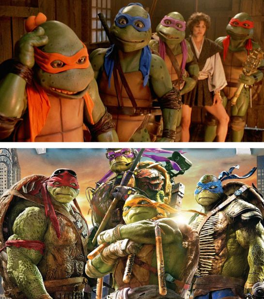 El antes y el ahora de superhéroes y villanos en el cine El antes y el ahora de superhéroes y villanos en el cine