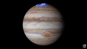 Captan espectaculares auroras boreales en Júpiter Captan espectaculares auroras boreales en Júpiter
