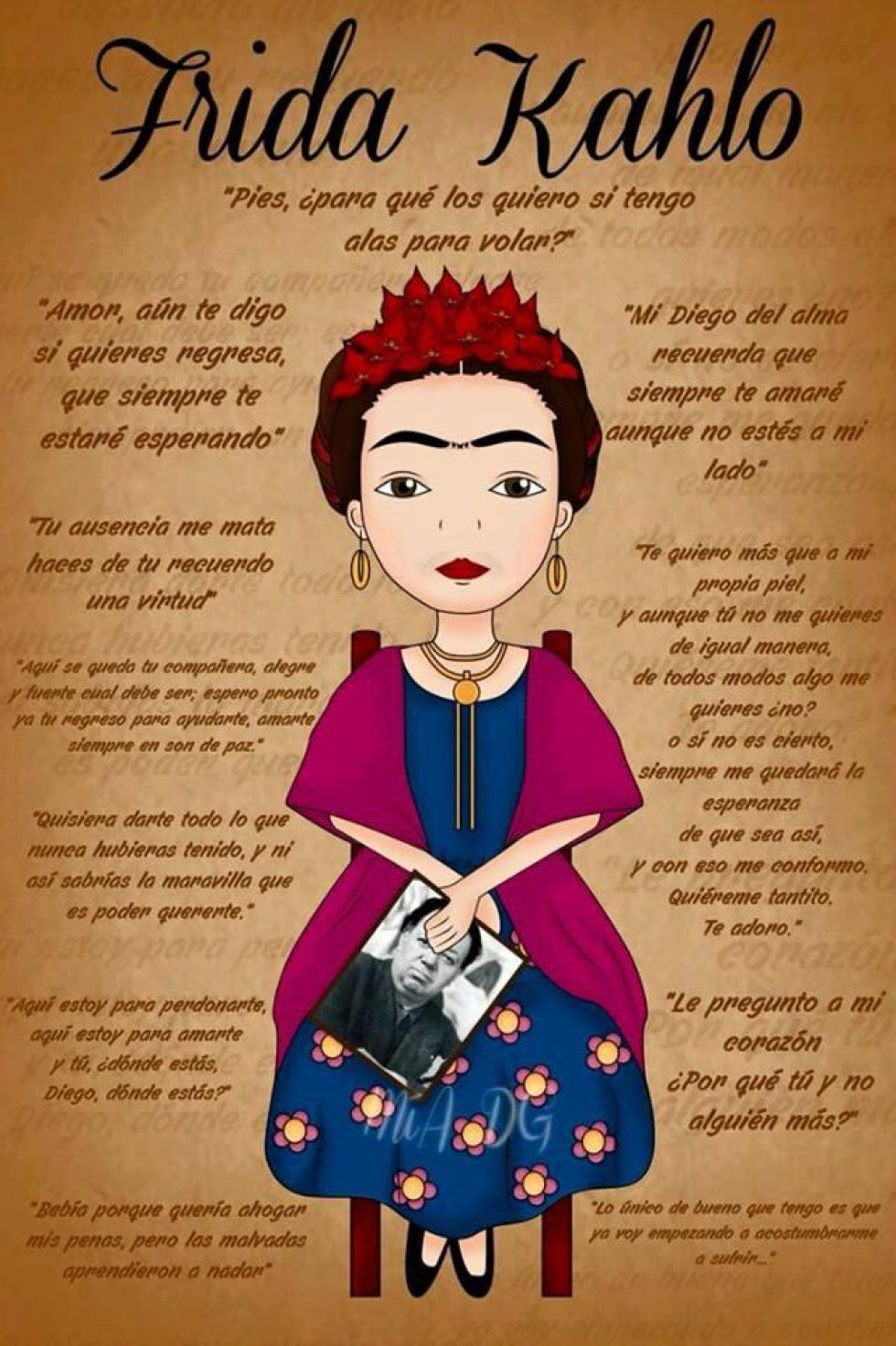 Las Frases M S Famosas De Frida Kahlo Actualidad Album W Radio Mexico