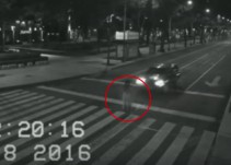 Fantasma aparece sobre avenida Reforma