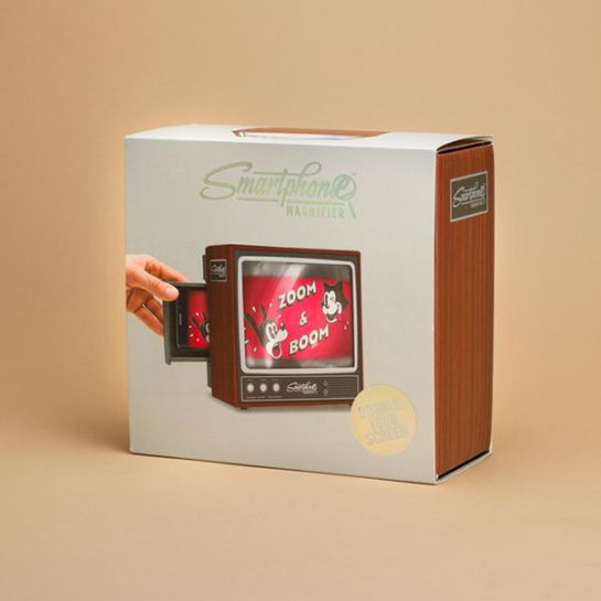 Este lente convierte tu smartphone en una televisión antigua Este lente convierte tu smartphone en una televisión antigua