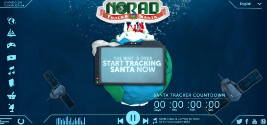 Sigue el recorrido de Santa Claus por todo el mundo Sigue el recorrido de Santa Claus por todo el mundo