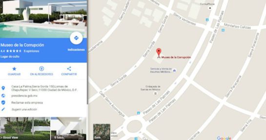 Hackean Google Maps y nombran a San Lázaro como “Cámara de Ratas” Hackean Google Maps y nombran a San Lázaro como “Cámara de Ratas”