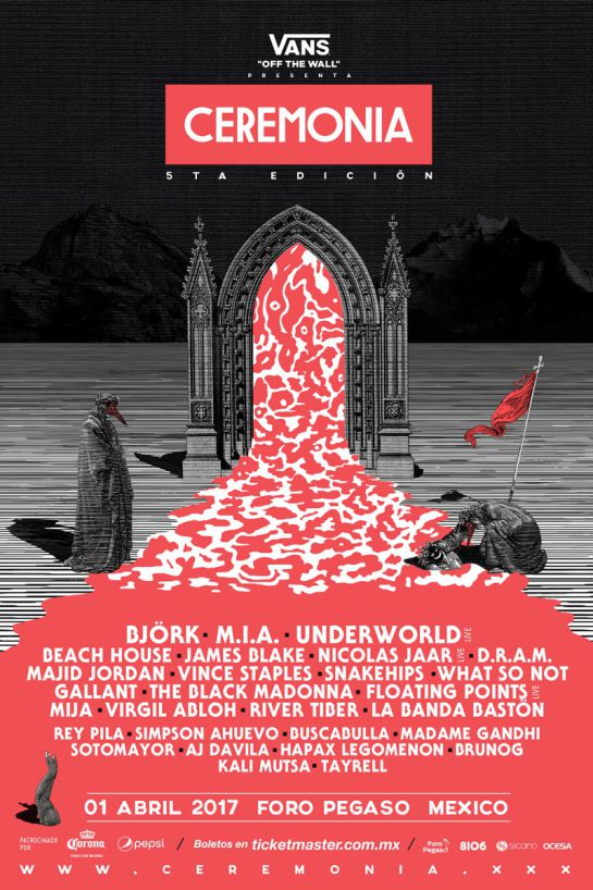 Ceremonia 2017 tendrá el mejor cartel del año Ceremonia 2017 tendrá el mejor cartel del año