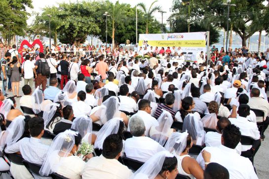 Este 14 de Febrero, 220 parejas se casaron en México Este 14 de Febrero, 220 parejas se casaron en México
