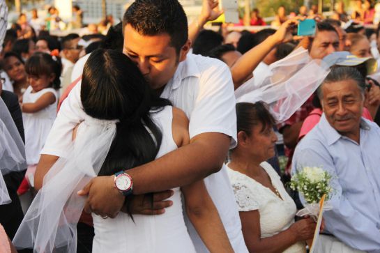 Este 14 de Febrero, 220 parejas se casaron en México Este 14 de Febrero, 220 parejas se casaron en México