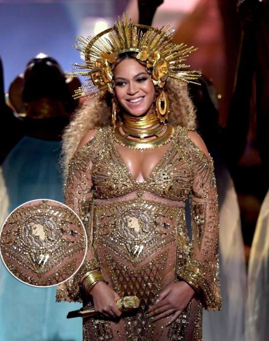 No vas a creer lo que esconde el vestido que lució Beyoncé en los Grammy 2017 No vas a creer lo que esconde el vestido que lució Beyoncé en los Grammy 2017