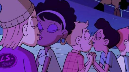 Disney exhibe por primera vez beso entre personas del mismo sexo Disney exhibe por primera vez beso entre personas del mismo sexo