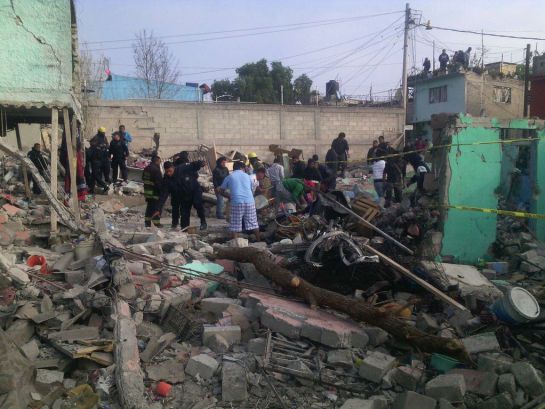 Se registra una nueva explosión en Tultepec Estado de México Se registra una nueva explosión en Tultepec Estado de México