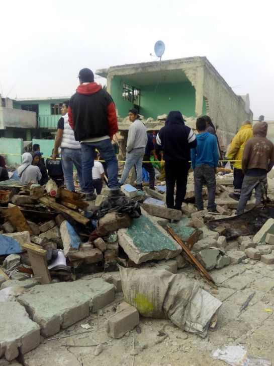 Se registra una nueva explosión en Tultepec Estado de México Se registra una nueva explosión en Tultepec Estado de México