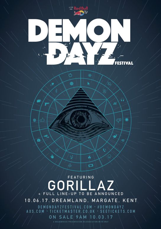 ¡Gorillaz está de regreso y con su propio festival! ¡Gorillaz está de regreso y con su propio festival!