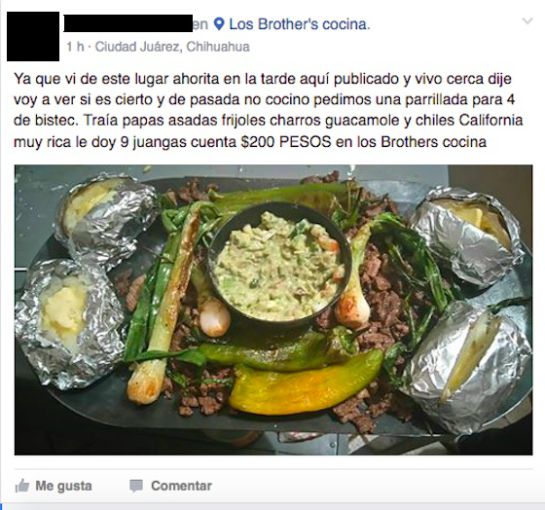 Escala de ‘Juangas’: el sistema para calificar a los restaurantes en Ciudad Juárez Escala de ‘Juangas’: el sistema para calificar a los restaurantes en Ciudad Juárez