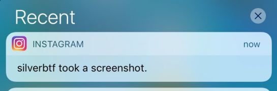 ¡Cuidado “stalkers”! Instagram ya notifica los screenshots ¡Cuidado “stalkers”! Instagram ya notifica los screenshots