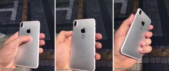 Surgen imágenes de supuesto iPhone 8 con sensor de huellas trasero Surgen imágenes de supuesto iPhone 8 con sensor de huellas trasero
