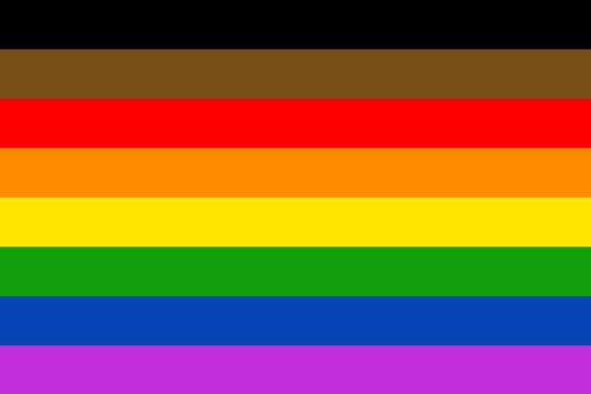 Se añaden dos colores a la bandera LGBT+ Se añaden dos colores a la bandera LGBT+