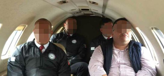 Javier Duarte llega a México Javier Duarte llega a México