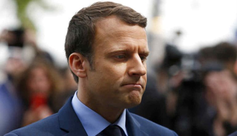 Publican mails de campaña de Macron